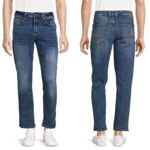 NWT New $109 BUFFALO David Bitton Evan-X Slim Straight Jeans Size 34 x 30